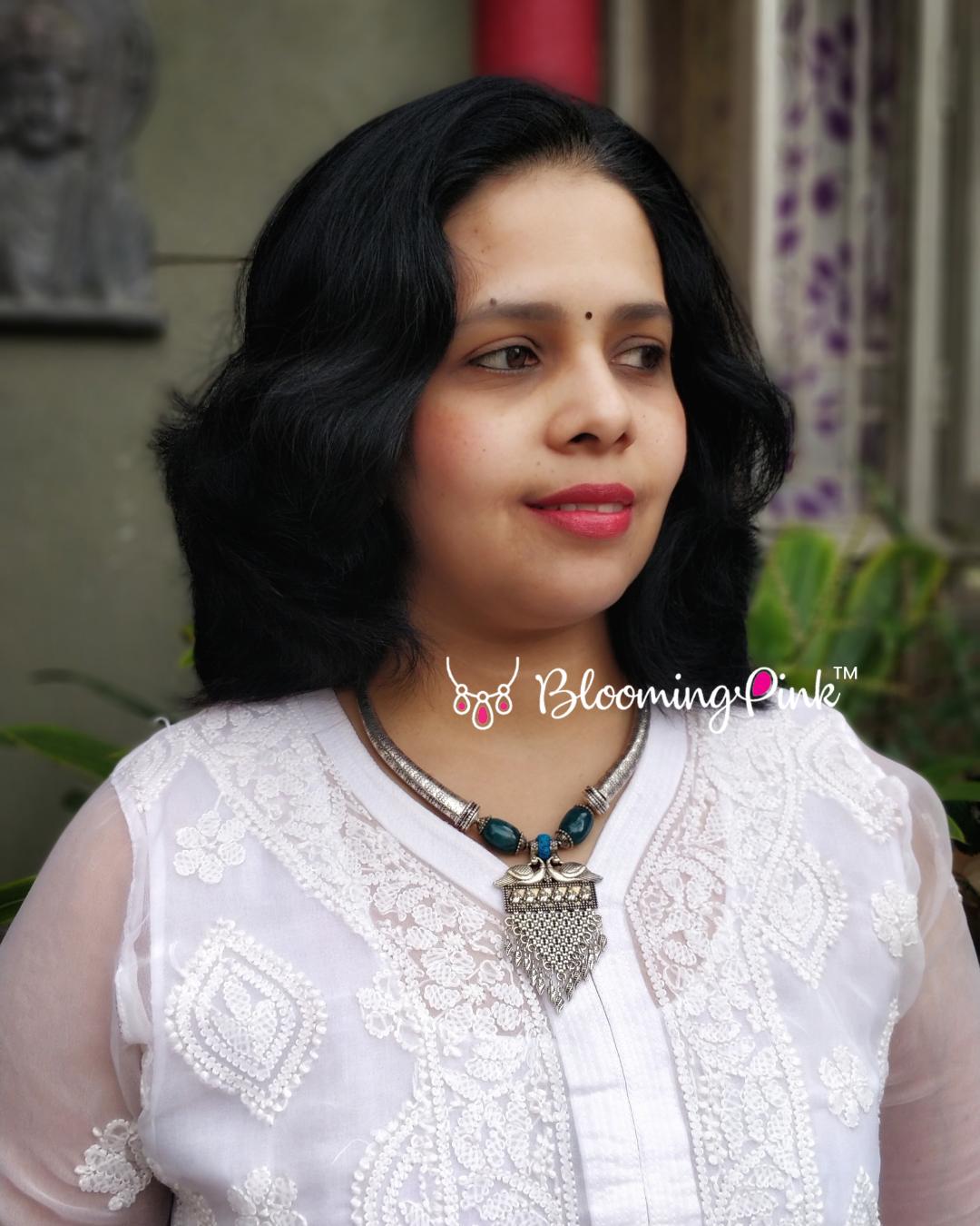 Sarasa Oxidised Necklace
