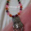 Moh Multi colour Agates Necklace