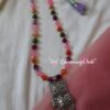 Moh Multi colour Agates Necklace