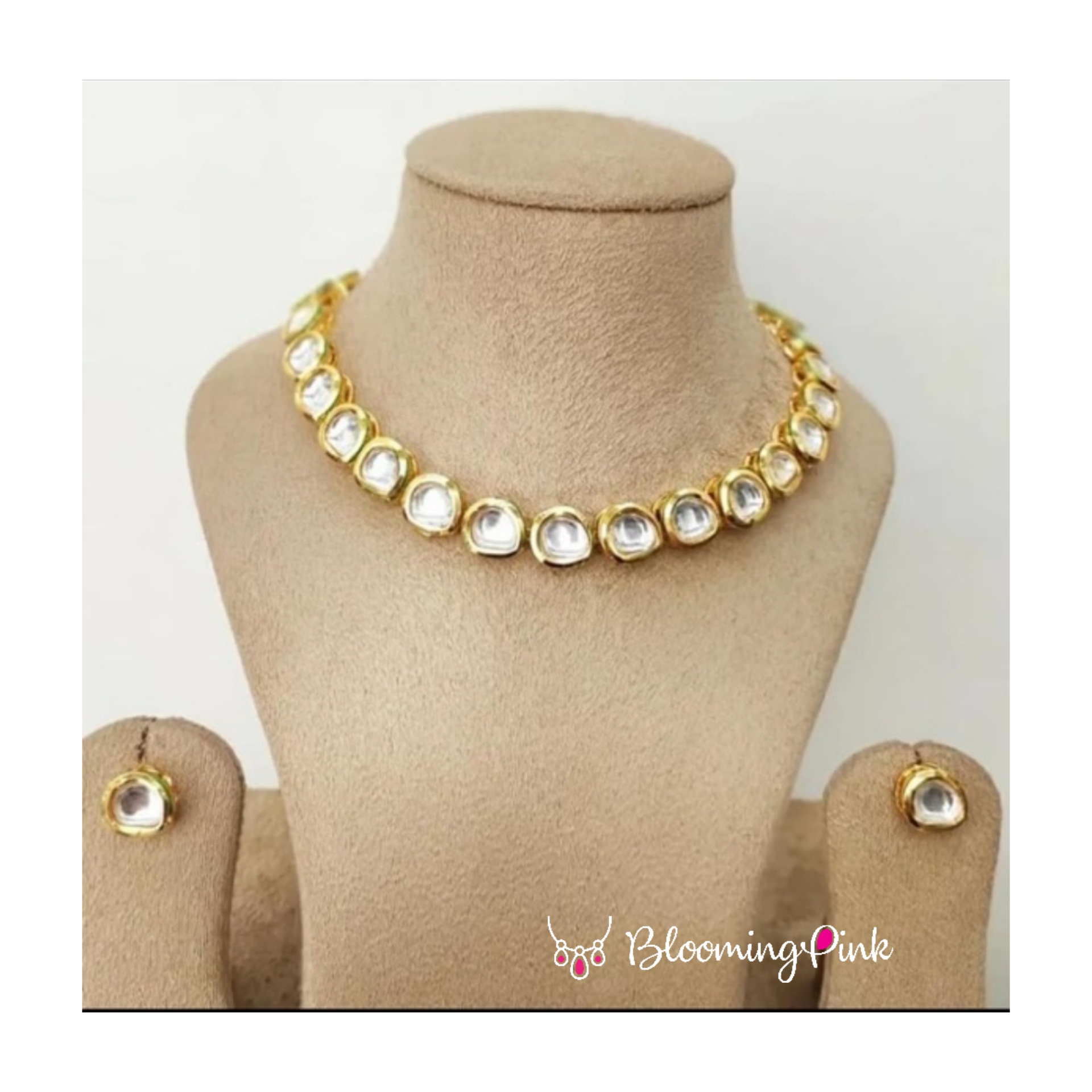 Fancy Kundan Necklace set