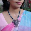Meghna Blue Opal Necklace