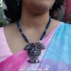 Meghna Blue Opal Necklace