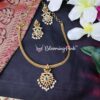 Uthraadam Matt gold Short Necklace