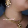 Uthraadam Matt gold Short Necklace