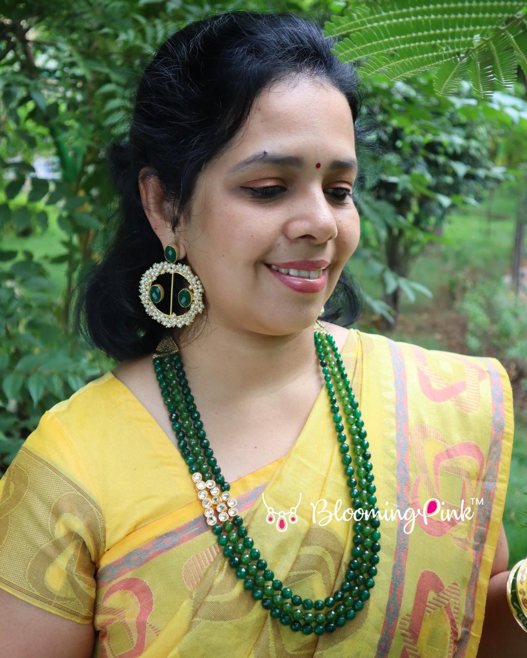 Palaash Agates layered Necklace