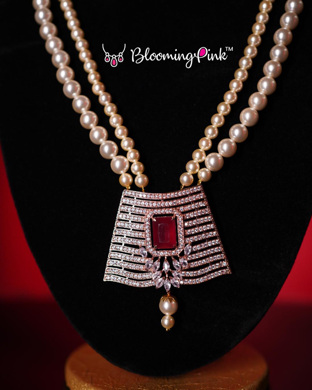 Aathira Pearls Necklace