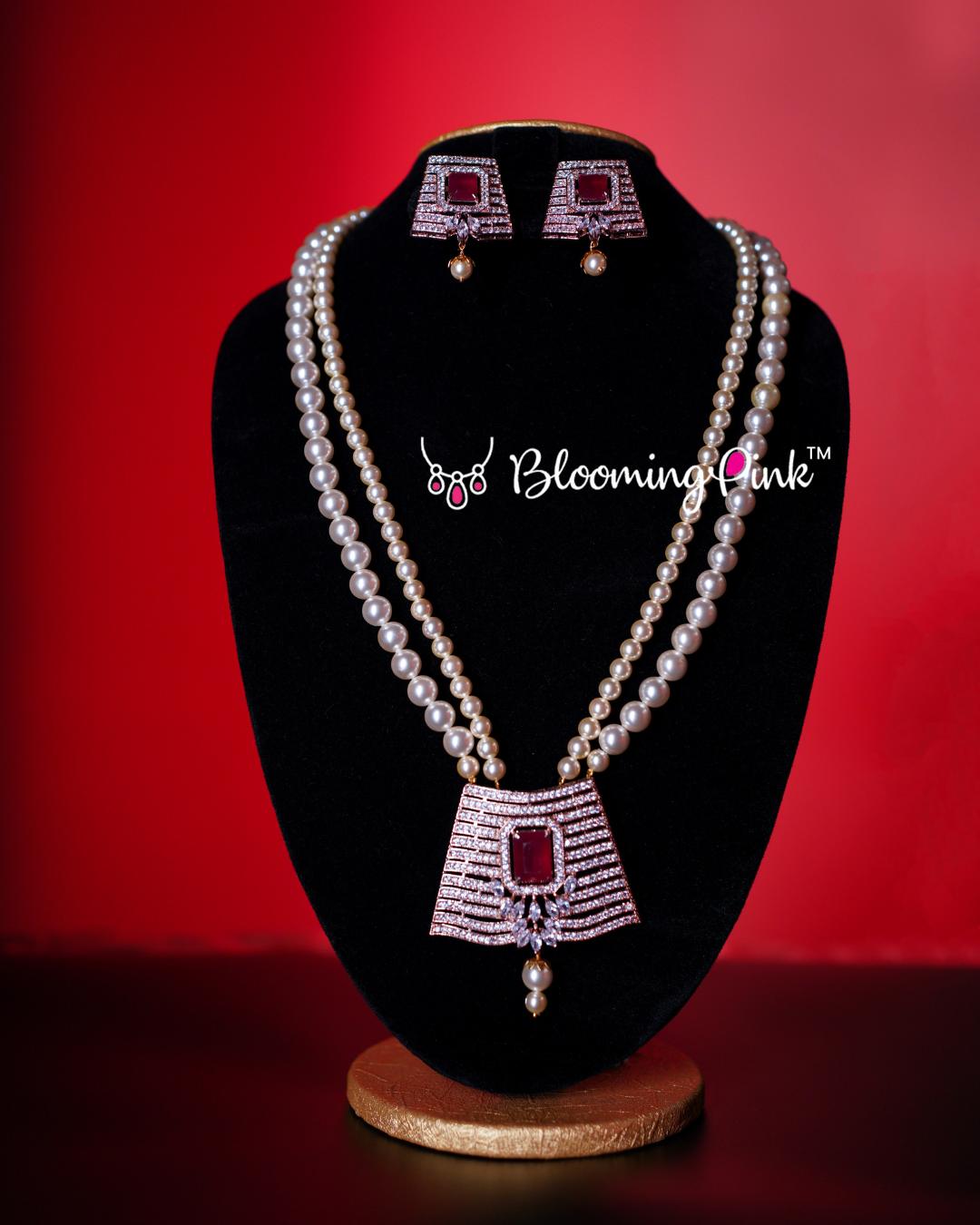Aathira Pearls Necklace
