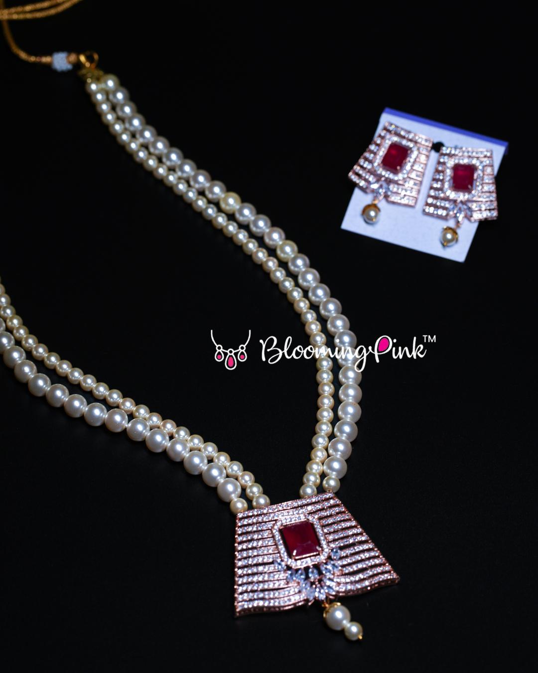 Aathira Pearls Necklace