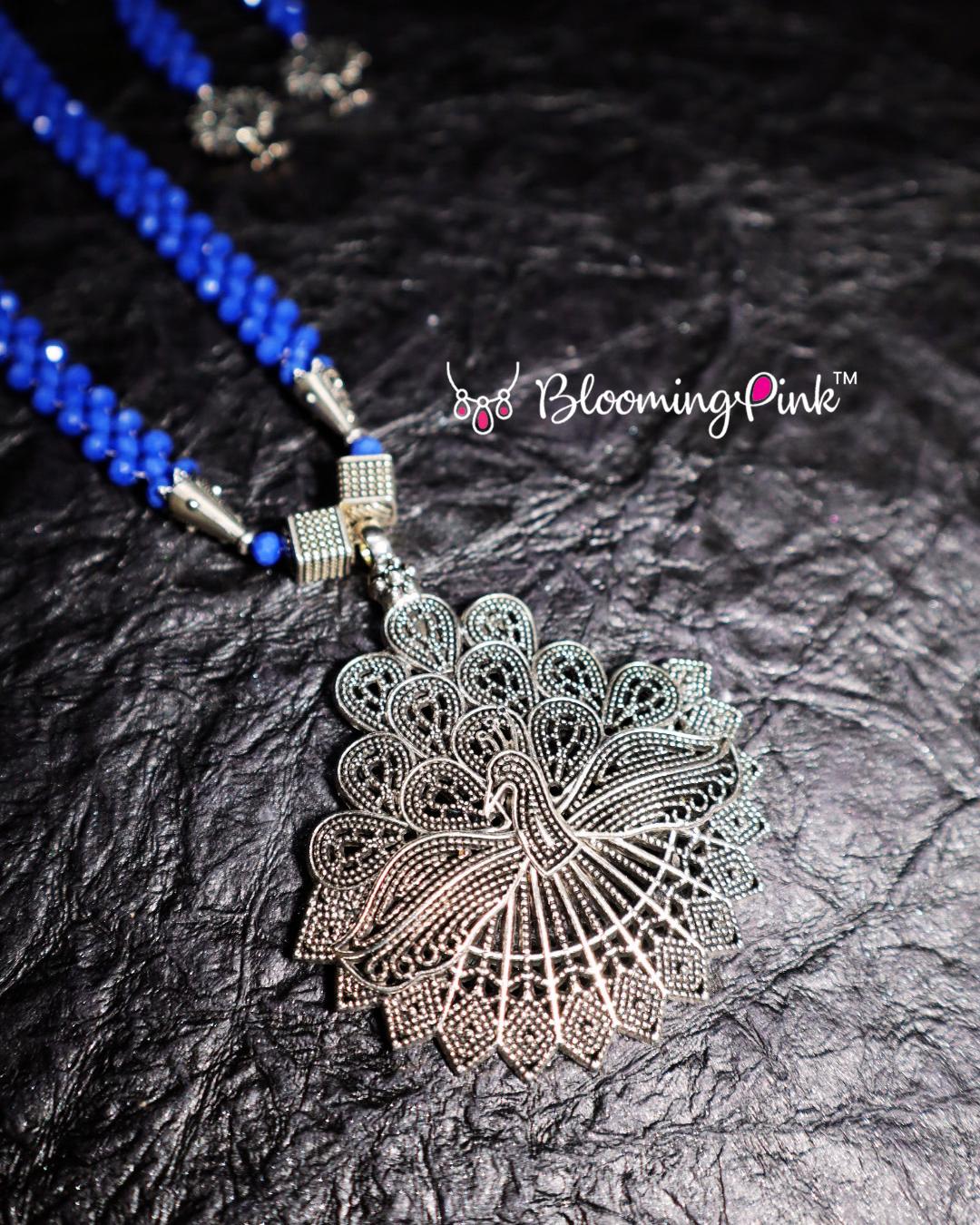 Shikha Crystal Braided Necklace