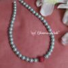 Tina Sea Blue Pearl Necklace