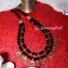 Alakananda Black Double Layer Necklace