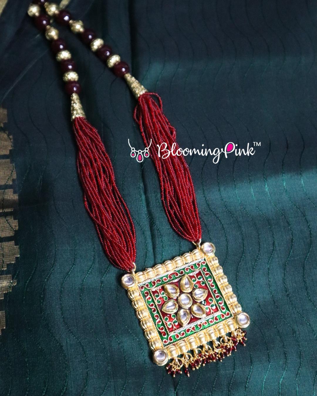 Marudhani Seed Beads Necklace