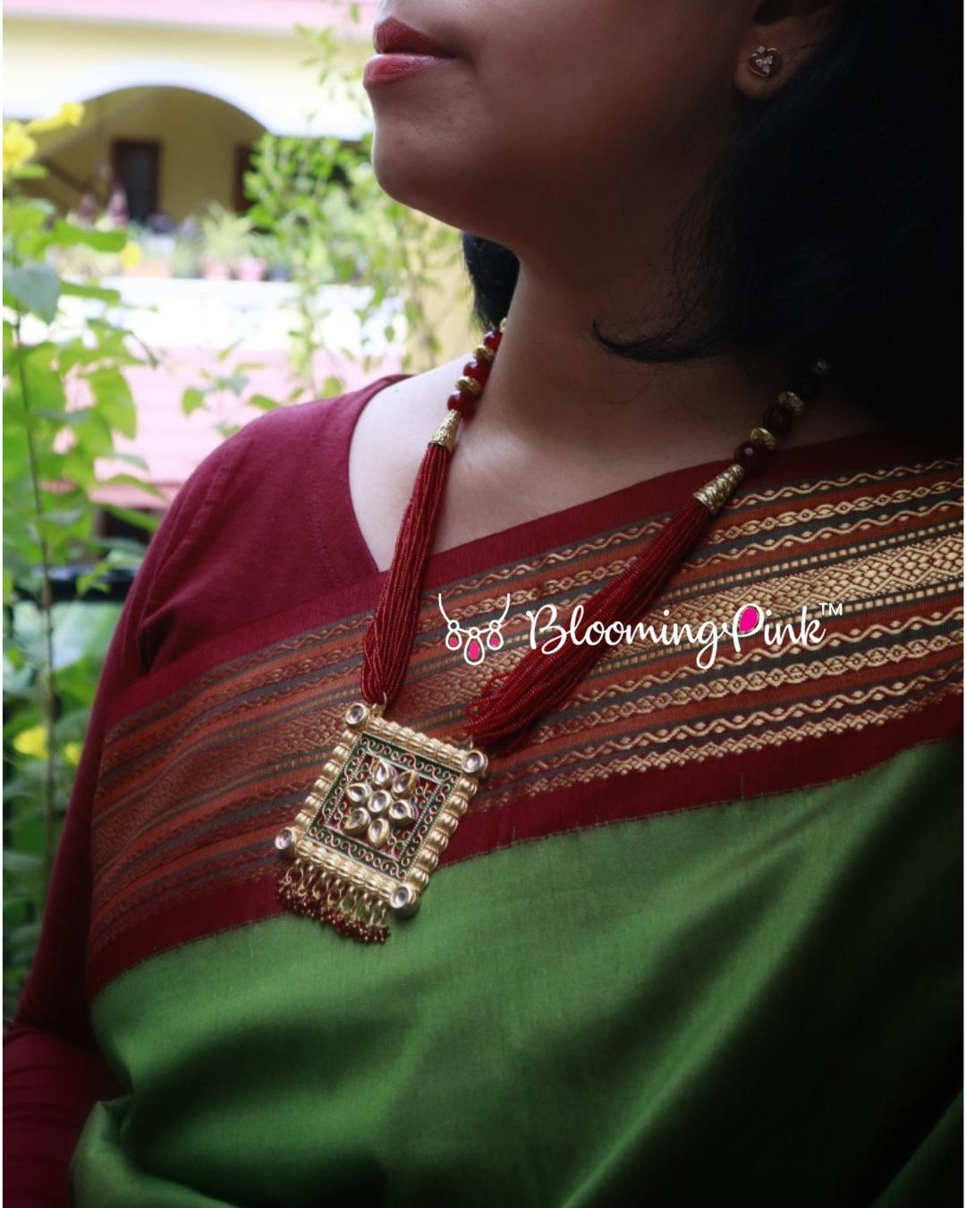 Marudhani Seed Beads Necklace