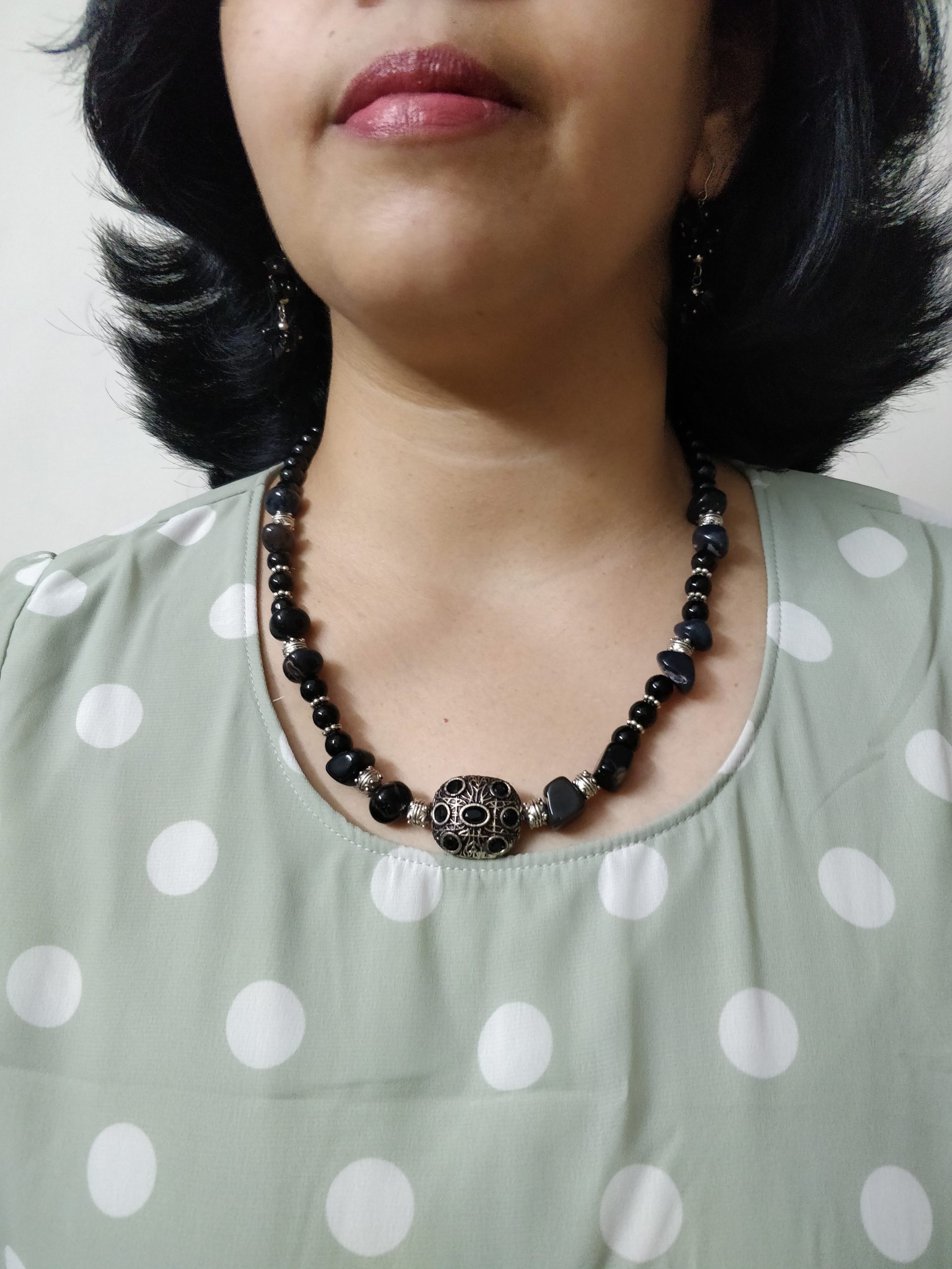Kiara Black Necklace