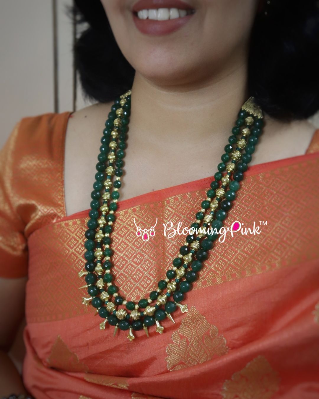 Devangana Layered Agates - Green