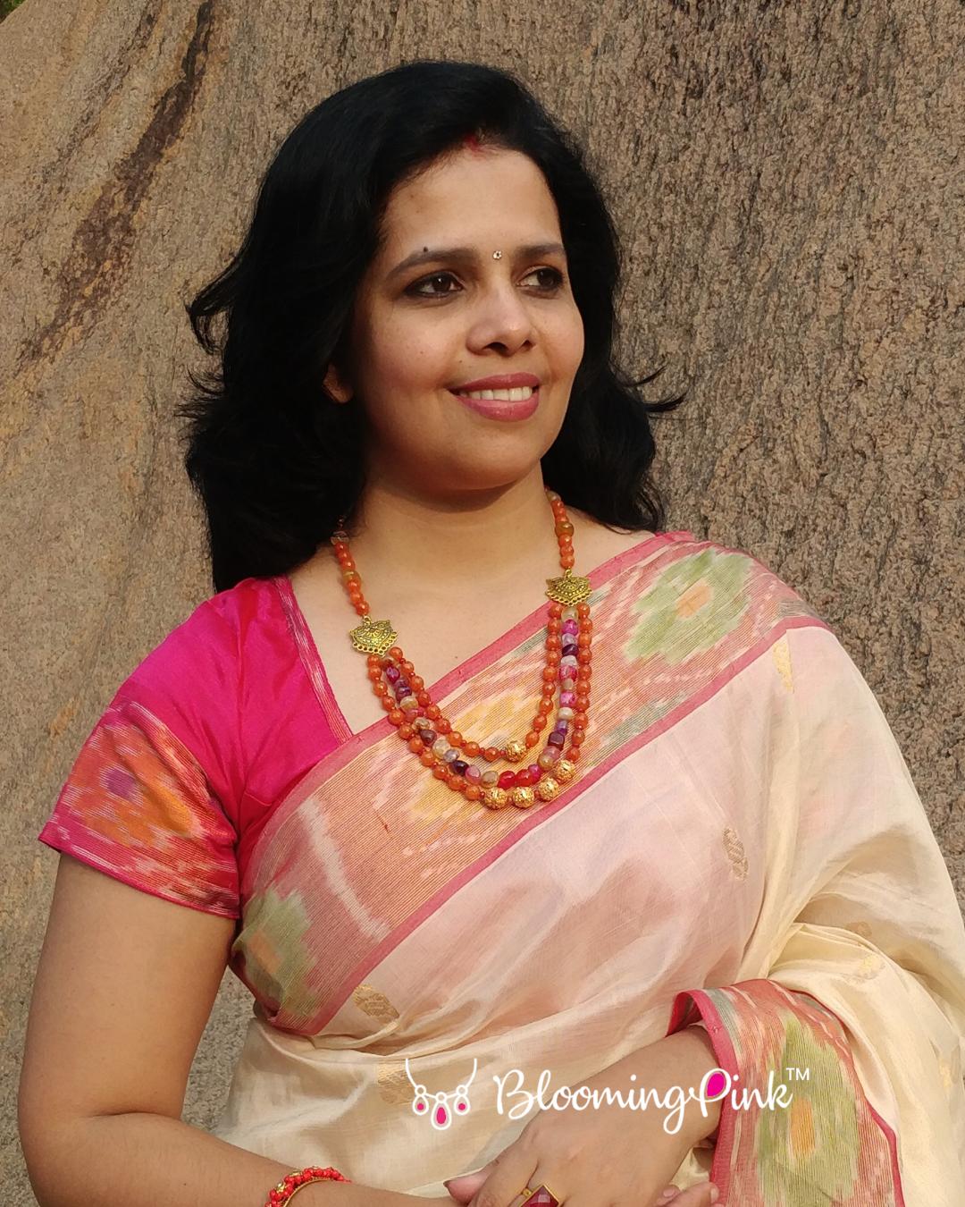 Jyothirmayi Agates Layered Necklace