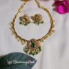 Harini Gold Lookalike Short Necklace