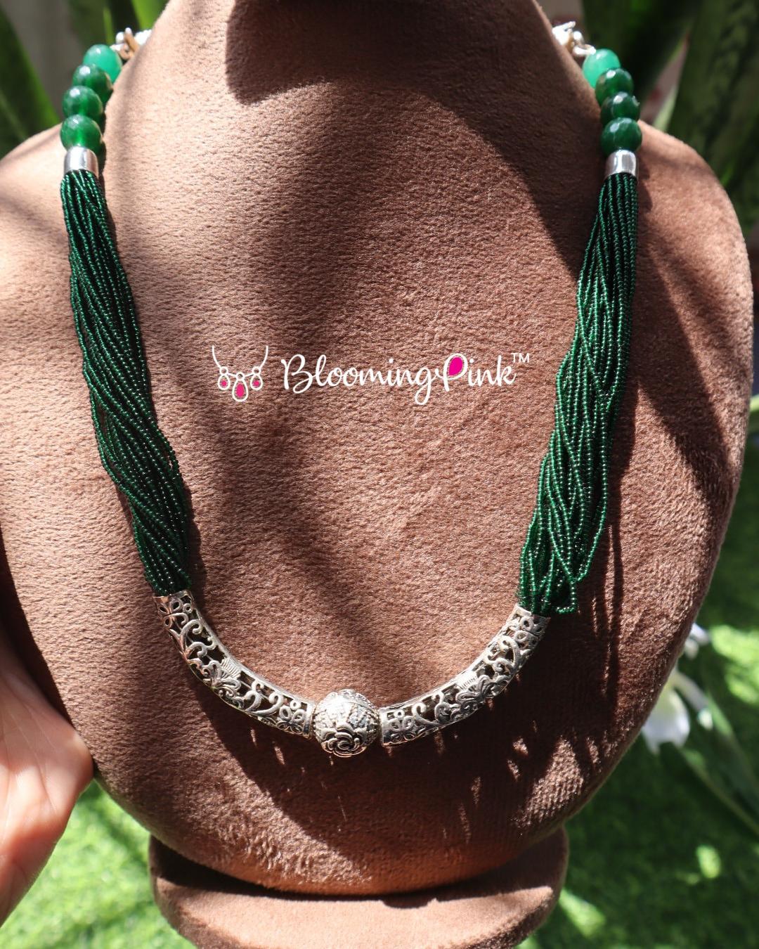 Hridya Seed Beads Necklace