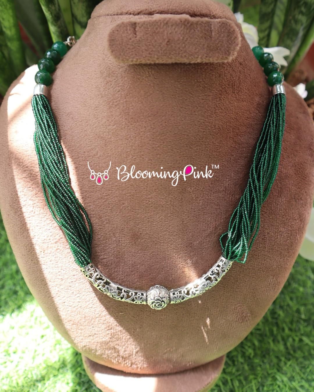 Hridya Seed Beads Necklace