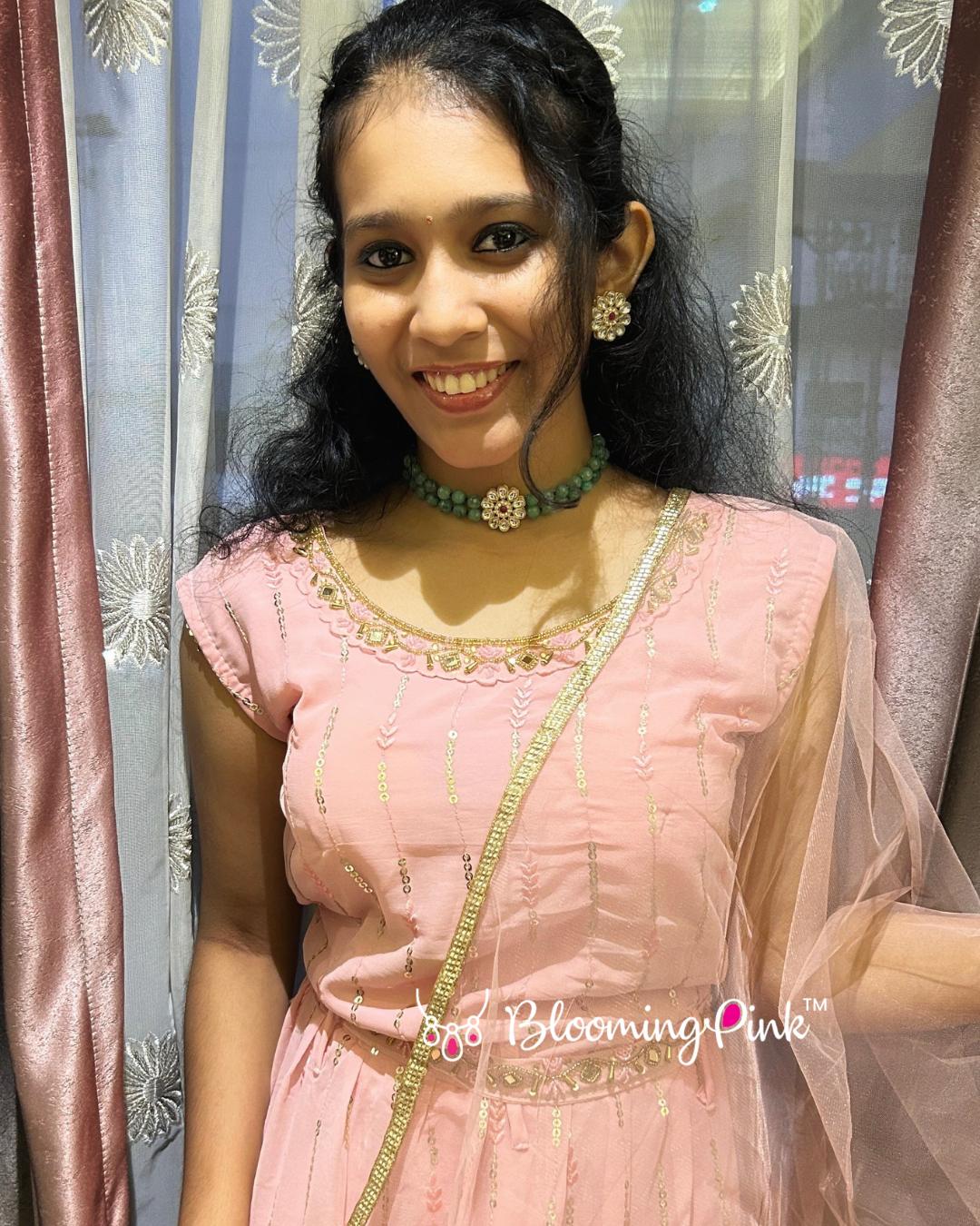 Falak Green Choker
