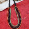 Boho Lava Matt Necklace