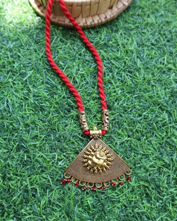 Red Dori Ganesha