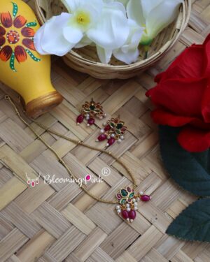 Lotus Kundan Necklace