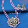 Malhari Pink Victorian Necklace
