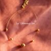 Invisible Golden Pachi Beads Chain