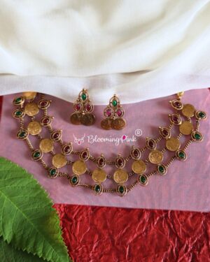 Dual Colour Coin Choker