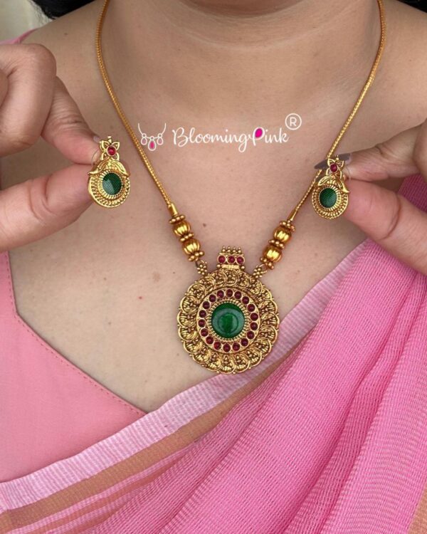 Round Palakka Chain Green