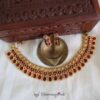 Red Palakka Drop Choker