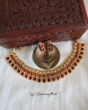 Red Palakka Drop Choker