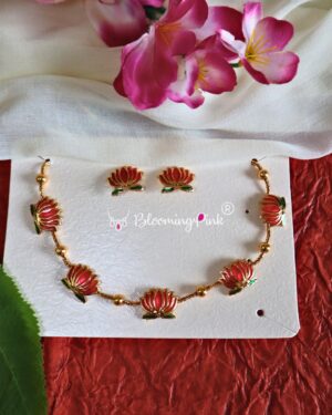 Padmapriya Lotus Necklace