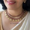 Lakshmi Coin Kemp Layer Necklace