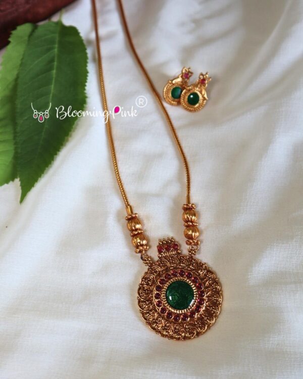 Round Palakka Chain Green