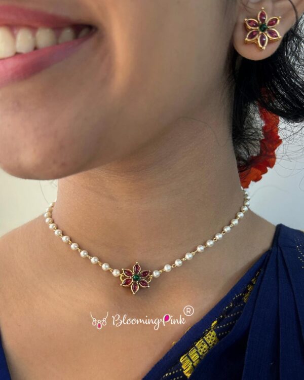 Pearl Single Line Choker