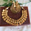 Prakriti Double Coin Choker