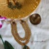 Sudha Double Coin Green Necklace