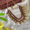 Lakshmi Coin Kemp Layer Necklace