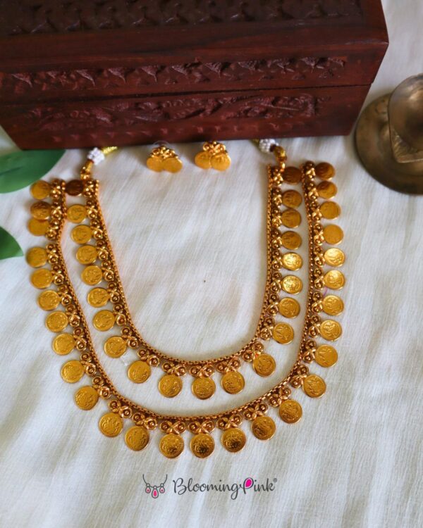 Pratibha Double Coin Necklace