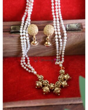 Pearl String Long Mani Mala