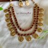 Lakshmi Coin Kemp Layer Necklace