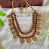 Lakshmi Coin Kemp Layer Necklace
