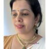 Sudha Double Coin Green Necklace