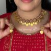 Flower Coin Choker