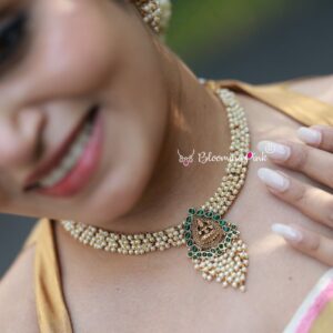 Rukmini Pearl Studded Short Necklace