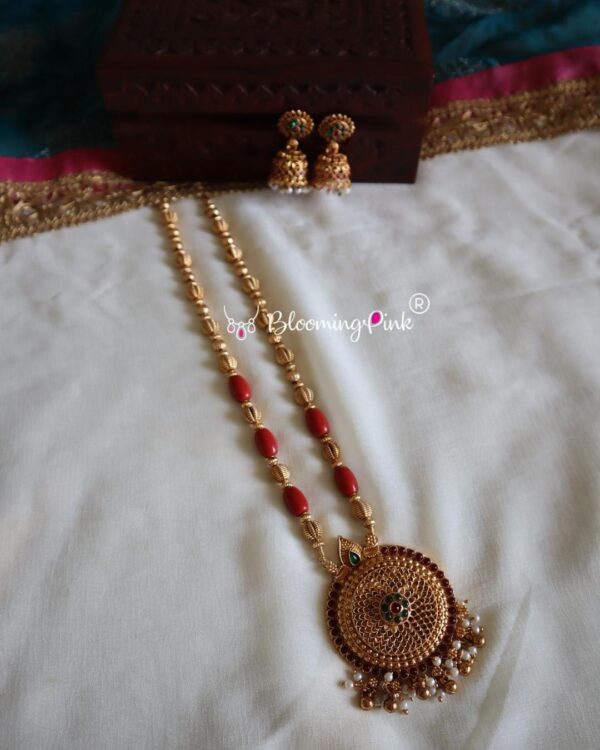 Coral Beads Long Haram