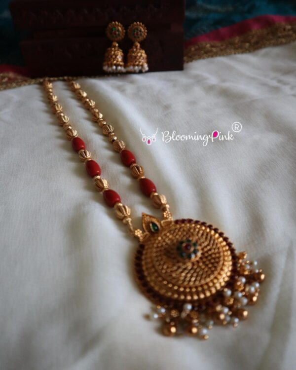 Coral Beads Long Haram