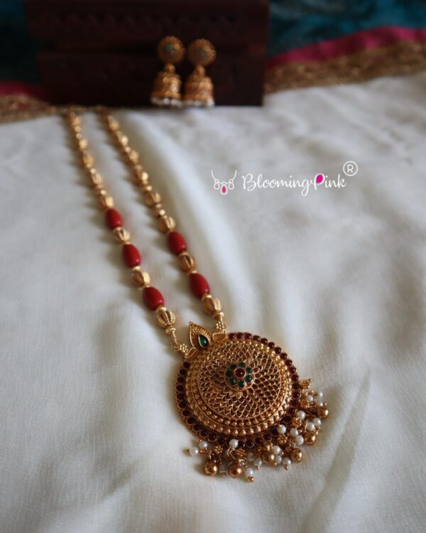 Coral Beads Long Haram